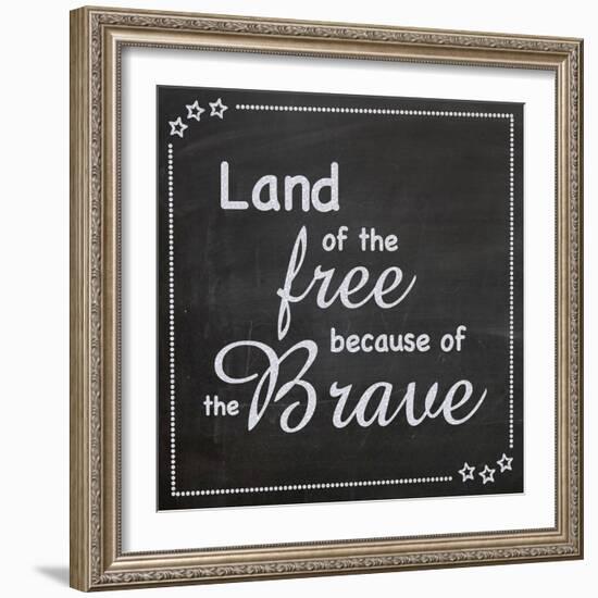 Land of the Free-Lauren Gibbons-Framed Premium Giclee Print