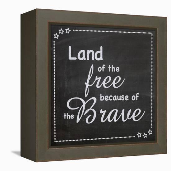 Land of the Free-Lauren Gibbons-Framed Stretched Canvas