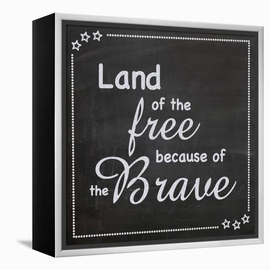 Land of the Free-Lauren Gibbons-Framed Stretched Canvas