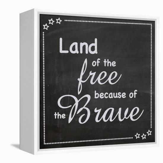 Land of the Free-Lauren Gibbons-Framed Stretched Canvas