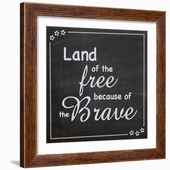 Land of the Free-Lauren Gibbons-Framed Art Print