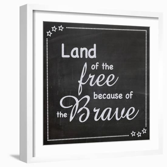 Land of the Free-Lauren Gibbons-Framed Art Print