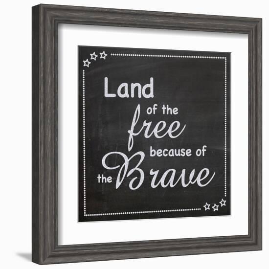 Land of the Free-Lauren Gibbons-Framed Art Print