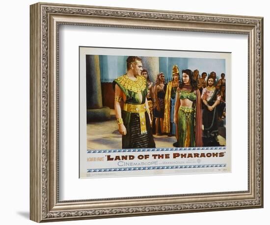 Land of the Pharaohs, 1955-null-Framed Premium Giclee Print