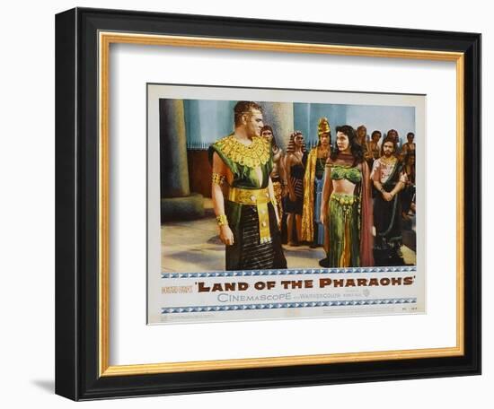 Land of the Pharaohs, 1955-null-Framed Premium Giclee Print