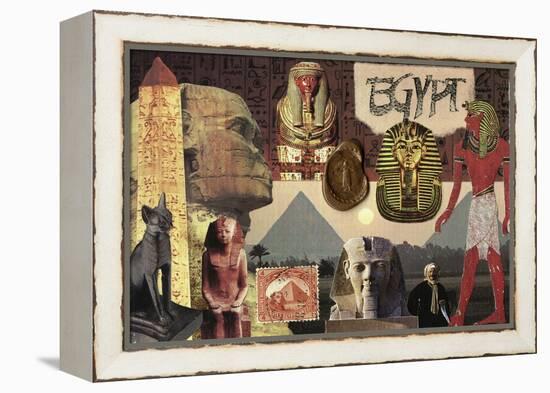 Land of the Pharaohs-Gerry Charm-Framed Premier Image Canvas