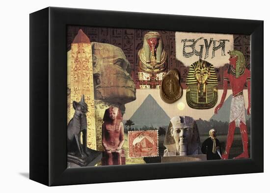 Land of the Pharaohs-Gerry Charm-Framed Premier Image Canvas