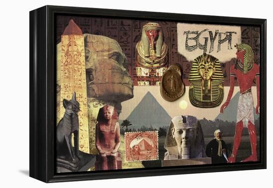 Land of the Pharaohs-Gerry Charm-Framed Premier Image Canvas