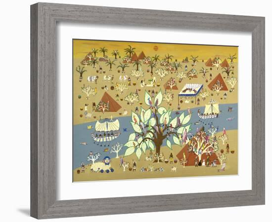 Land of the Pharoahs-David Sheskin-Framed Giclee Print