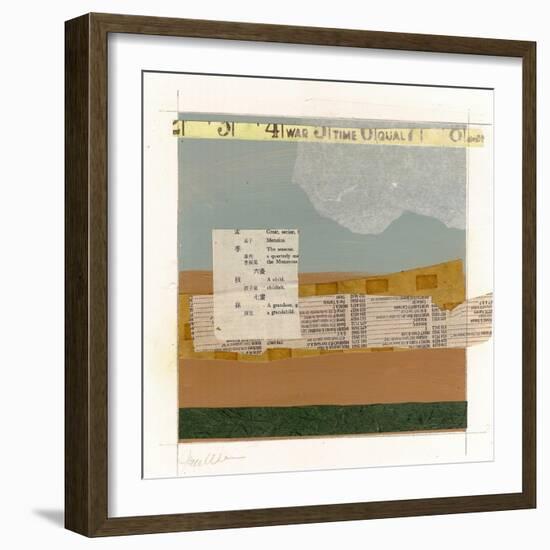 Land Patterns 5-Jan Weiss-Framed Art Print