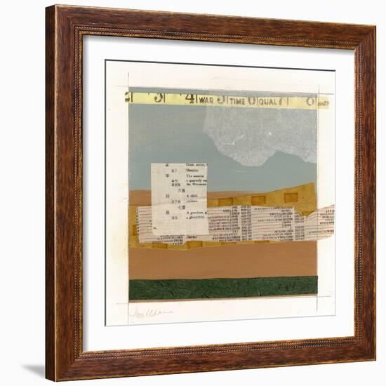 Land Patterns 5-Jan Weiss-Framed Art Print