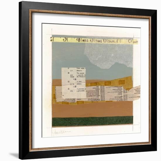 Land Patterns 5-Jan Weiss-Framed Art Print