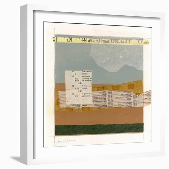 Land Patterns 5-Jan Weiss-Framed Art Print
