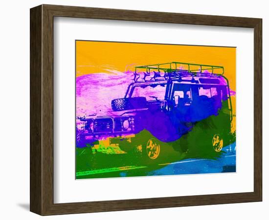 Land Rover Defender-NaxArt-Framed Art Print