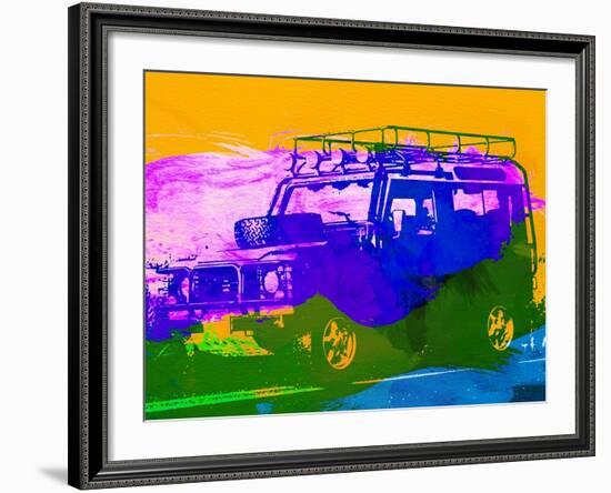 Land Rover Defender-NaxArt-Framed Art Print