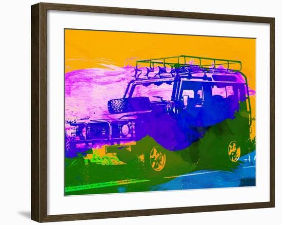 Land Rover Defender-NaxArt-Framed Art Print