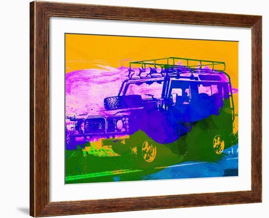 Land Rover Defender-NaxArt-Framed Art Print