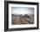 Land Rover Game Vehicle Parked by Sand Road at Sunrise-Lee Frost-Framed Photographic Print