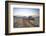 Land Rover Game Vehicle Parked by Sand Road at Sunrise-Lee Frost-Framed Photographic Print