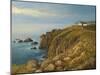 Land'S End In Cornwall-kirilstanchev-Mounted Art Print