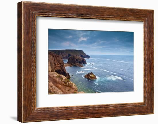 Land's End, Penzance, Cornwall, England, United Kingdom, Europe-Kav Dadfar-Framed Photographic Print