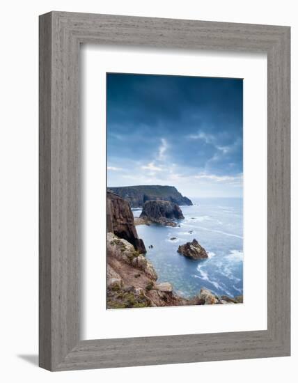 Land's End, Penzance, Cornwall, England, United Kingdom, Europe-Kav Dadfar-Framed Photographic Print