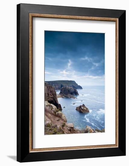 Land's End, Penzance, Cornwall, England, United Kingdom, Europe-Kav Dadfar-Framed Photographic Print