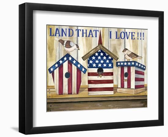 Land That I Love-Laurie Korsgaden-Framed Premium Giclee Print