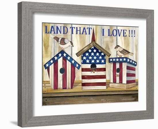 Land That I Love-Laurie Korsgaden-Framed Giclee Print