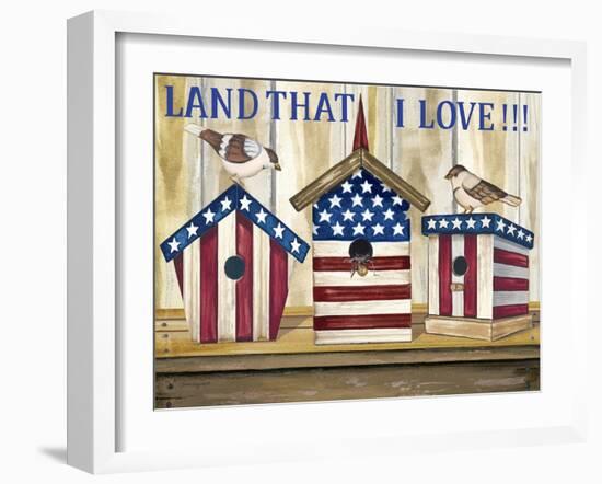 Land That I Love-Laurie Korsgaden-Framed Giclee Print