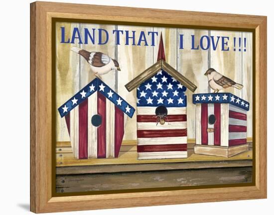 Land That I Love-Laurie Korsgaden-Framed Premier Image Canvas