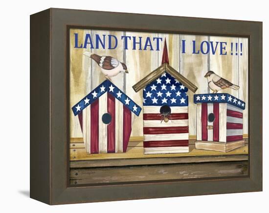 Land That I Love-Laurie Korsgaden-Framed Premier Image Canvas