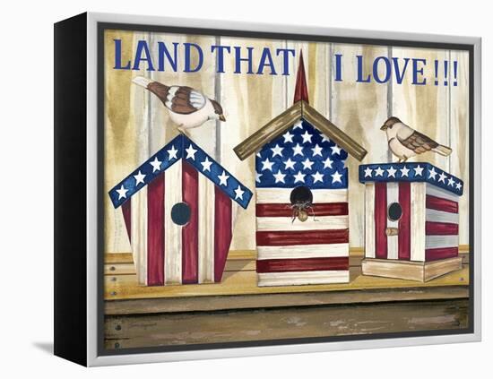 Land That I Love-Laurie Korsgaden-Framed Premier Image Canvas