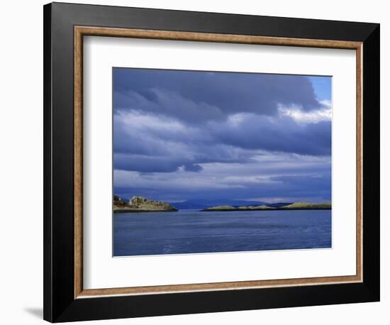 land water and sky, West Coast of Scotland-AdventureArt-Framed Photographic Print