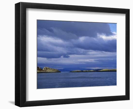 land water and sky, West Coast of Scotland-AdventureArt-Framed Photographic Print