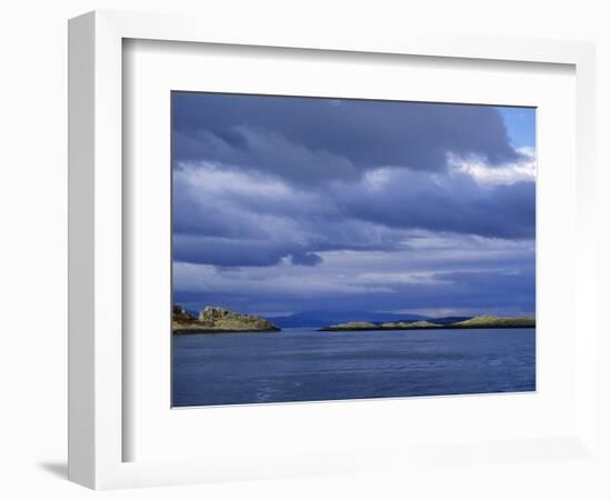 land water and sky, West Coast of Scotland-AdventureArt-Framed Photographic Print
