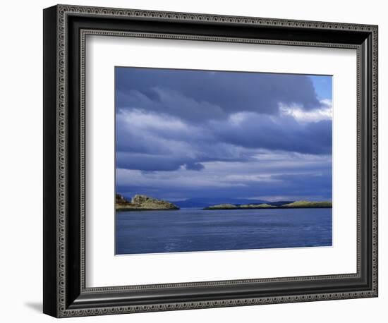 land water and sky, West Coast of Scotland-AdventureArt-Framed Photographic Print