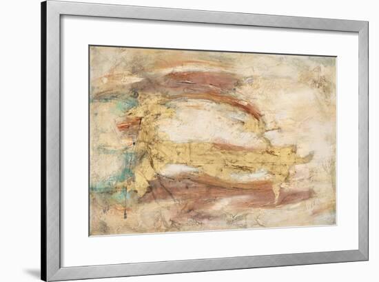 Land, Water, Sky-Gabriela Villarreal-Framed Art Print