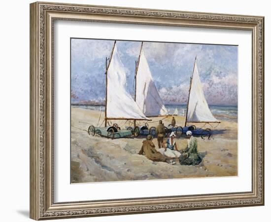 Land Yachts-Paul Bayart-Framed Giclee Print