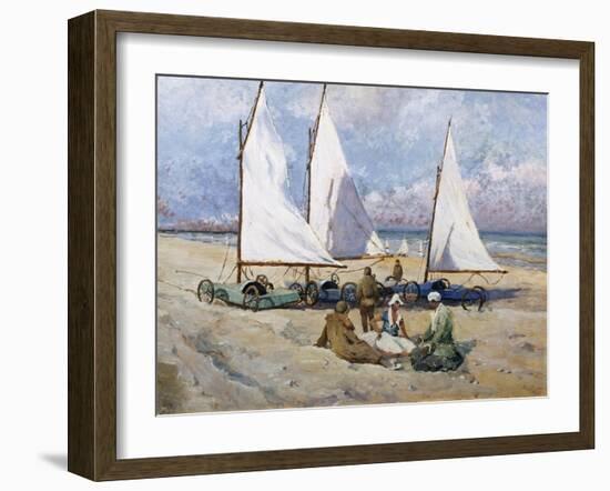 Land Yachts-Paul Bayart-Framed Giclee Print