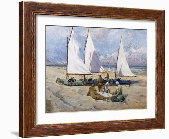 Land Yachts-Paul Bayart-Framed Giclee Print