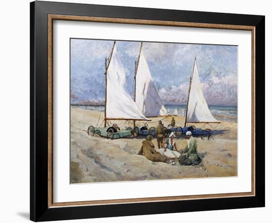 Land Yachts-Paul Bayart-Framed Giclee Print