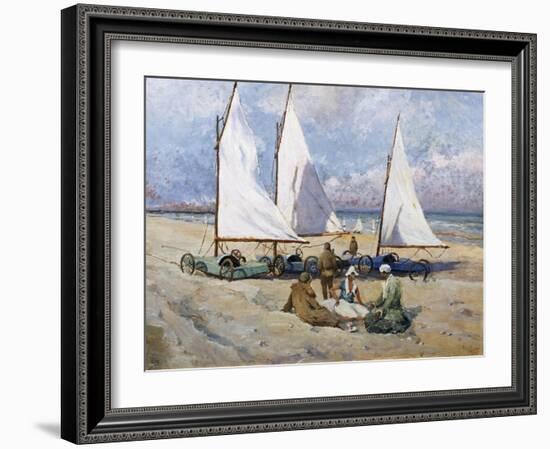 Land Yachts-Paul Bayart-Framed Giclee Print