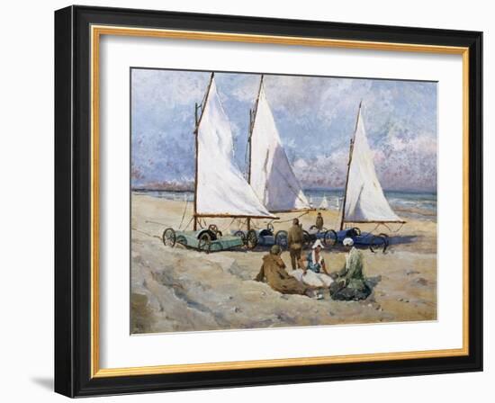 Land Yachts-Paul Bayart-Framed Giclee Print