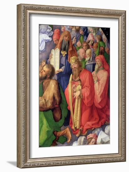 Landauer Altarpiece: King David, 1511-Albrecht Dürer-Framed Giclee Print