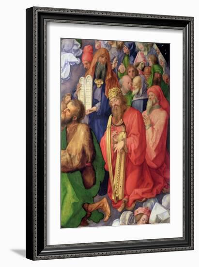 Landauer Altarpiece: King David, 1511-Albrecht Dürer-Framed Giclee Print