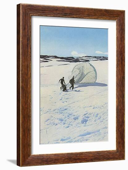 Landing in Norway-Unsere Wehrmacht-Framed Photographic Print