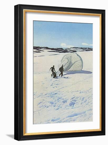 Landing in Norway-Unsere Wehrmacht-Framed Photographic Print