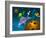 Landing of Aliens-sababa66-Framed Art Print