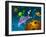 Landing of Aliens-sababa66-Framed Art Print